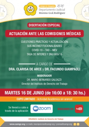 ACTUACION ANTE LAS COMISIONES MEDICAS